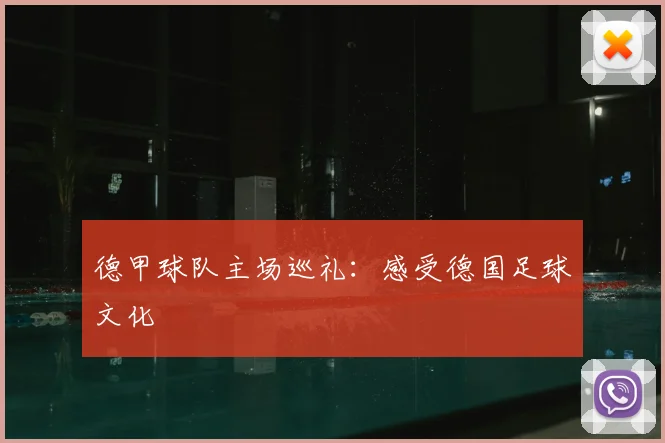德甲球队主场巡礼：感受德国足球文化